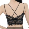 Woman Bra Cross Back Lace White Woman Bra Cross Back Lace White