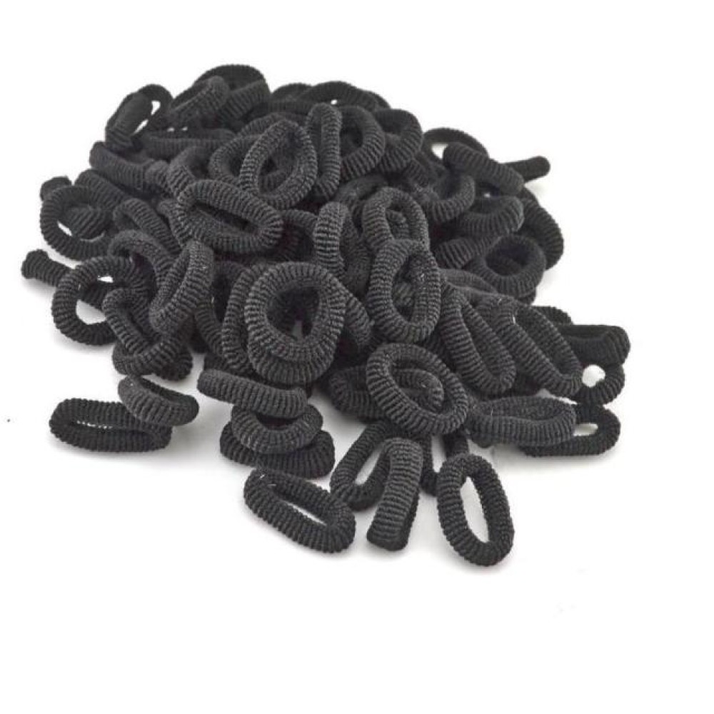 Hair Ties Mini Black - 10 PCS